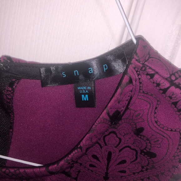 Privy Plum Dress - Picture 2 of 3